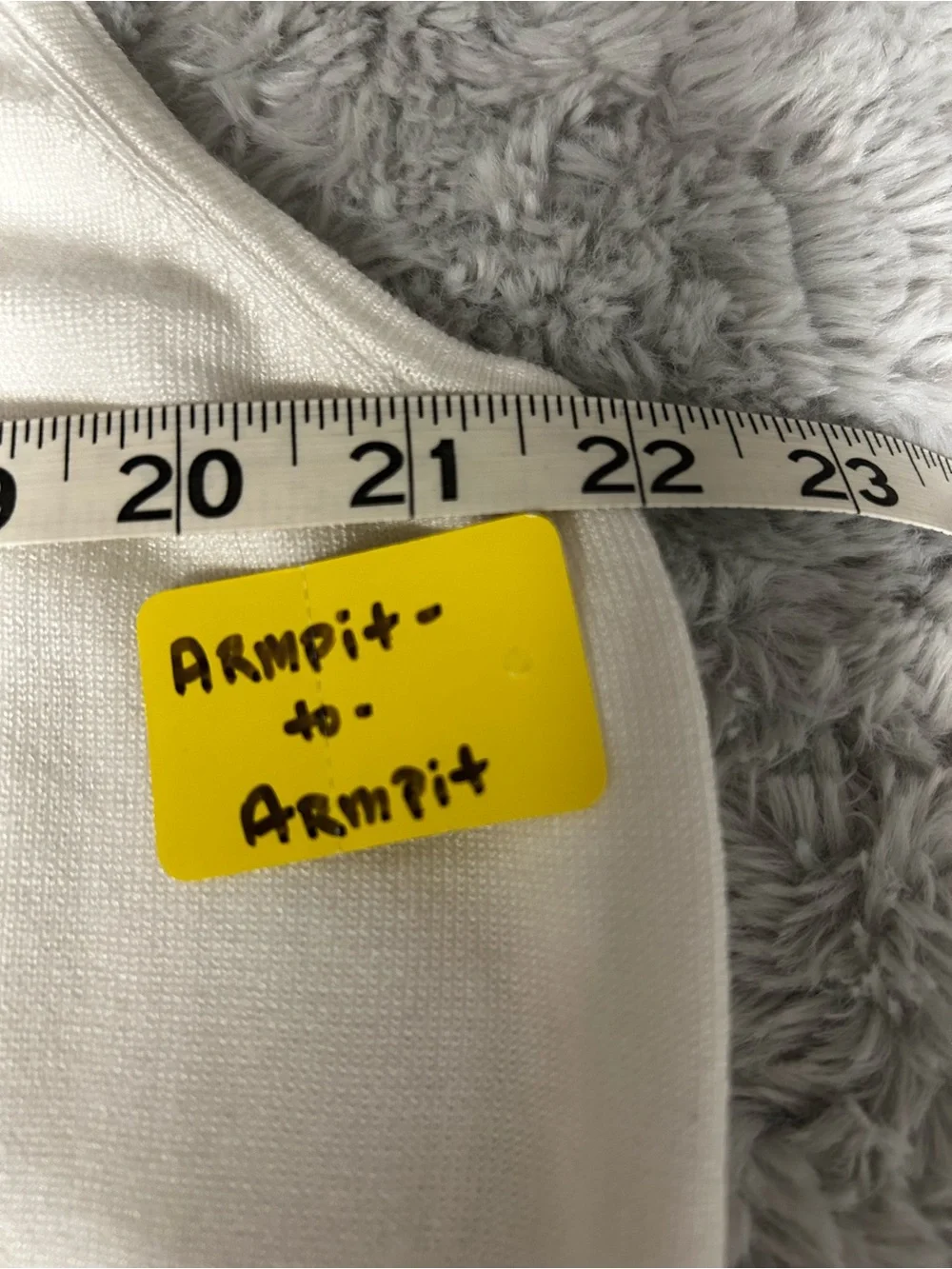 WhisperKnit Louis Dell'Olio Cream Scoop Neck Tank